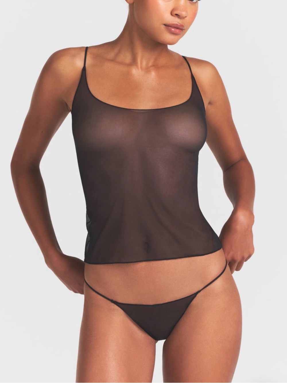 SKIMS ultrafine mesh string thong 2 pair - Picture 2 of 4